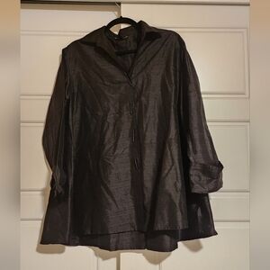 Elegant Black Women's Blouse